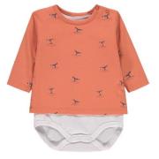 bellybutton Romper Oranje Jongens Katoen Ronde hals Dierenprint - 56