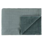 Trixie Bliss baby wiegdeken fleece 75x100 cm petrol Babydeken Blauw Ef...