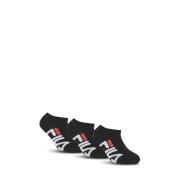 Fila sokken - set van 3 zwart Jongens/Meisjes Katoen Logo - 23/26