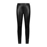 Retour Jeans coated skinny broek Puck zwart Meisjes Imitatieleer - 122...