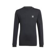 adidas Originals longsleeve zwart T-shirt Jongens/Meisjes Katoen Ronde...