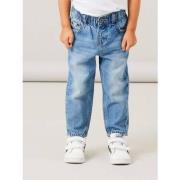 NAME IT MINI straight fit jeans NMNSYDNEY medium blue denim Blauw Jong...