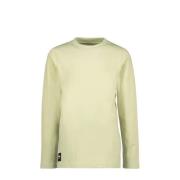 Raizzed longsleeve Cork met backprint zachtgroen Jongens Katoen Ronde ...