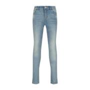 Vingino skinny jeans Amia light indigo Blauw Meisjes Katoen Effen - 12...