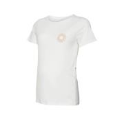 MAMALICIOUS zwangerschapsshirt met printopdruk wit T-shirt Dames Stret...