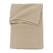 Meyco hydrofiele baby wieglaken 75x100 cm sand Babylaken Beige Effen