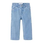 NAME IT MINI straight fit jeans NMMRYAN light blue denim Blauw Jongens...