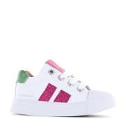 Shoesme leren sneakers wit/roze Meisjes Leer Meerkleurig - 20