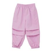s.Oliver loose fit broek roze Meisjes Polyamide Effen - 92