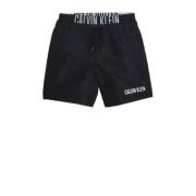 Calvin Klein zwemshort zwart Jongens Polyester Logo - 128/140