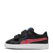 Puma Smash 3.0 L Masked Hero V sneakers zwart/rood/blauw Jongens/Meisj...