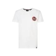 Petrol Industries T-shirt met logo wit Jongens Katoen Ronde hals Logo ...