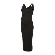 VERO MODA MATERNITY one size zwangerschapsjurk zwart Dames Polyamide R...