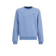 WE Fashion sweater lichtblauw Effen - 122/128 | Sweater van WE Fashion