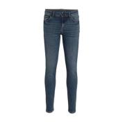 anytime skinny jeans mid blue Blauw Jongens Denim - 104