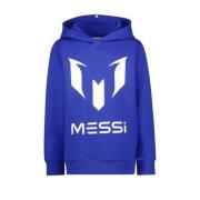 Vingino x Messi hoodie met logo hardblauw Sweater Logo - 104
