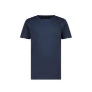 Raizzed T-shirt Helix met logo donkerblauw Jongens Katoen Ronde hals L...