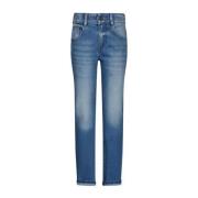 Vingino slim fit jeans Dante mid blue wash Blauw Jongens Stretchdenim ...
