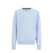 WE Fashion sweater morning blue Blauw Effen - 92 | Sweater van WE Fash...