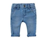 Noppies baby regular fit jeans medium blue denim Blauw Effen - 50