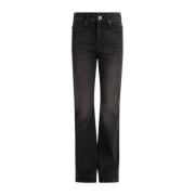 Shoeby flared jeans zwart Meisjes Katoen - 98 | Jeans van Shoeby