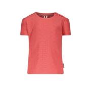 B.Nosy T-shirt koraalroze Meisjes Polyester Ronde hals Effen - 74