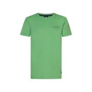 Petrol Industries T-shirt groen Jongens Katoen Ronde hals Effen - 116