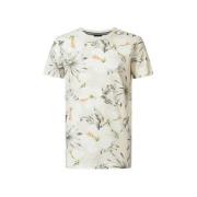 Petrol Industries T-shirt met all over print multicolor Jongens Katoen...