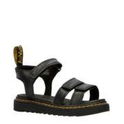 Dr. Martens Klaire J Black T Lamper leren sandalen zwart Meisjes Leer ...