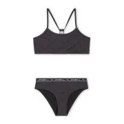 O'Neill crop bikini Sportclub Active zwart Meisjes Polyester Effen - 1...
