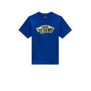 VANS T-shirt Style 76 kobaltblauw Jongens/Meisjes Katoen Ronde hals Lo...
