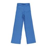 Cars straight fit broek GULY kobaltblauw Meisjes Polyester Effen - 140