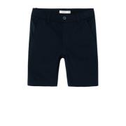 NAME IT KIDS slim fit bermuda NKMSILAS donkerblauw Korte broek Jongens...