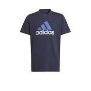 adidas Sportswear T-shirt donkerblauw Jongens/Meisjes Katoen Ronde hal...