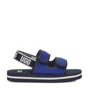 UGG Lennon sandalen donkerblauw Jongens Textiel Logo - 35