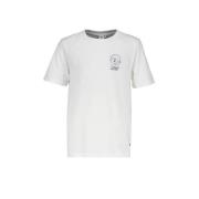 America Today T-shirt met backprint offwhite Wit Jongens Katoen Ronde ...