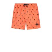 Shiwi zwemshort neon oranje Jongens Polyester All over print - 158/164