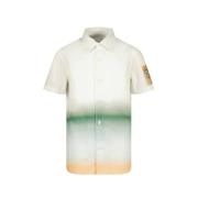 Vingino overhemd Ledio offwhite/multicolor Wit Jongens Katoen Klassiek...