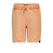 4PRESIDENT sweatshort oranje Korte broek Jongens Stretchkatoen Effen -...