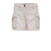 KIDS ONLY GIRL cargo short KOGSTINE ecru Korte broek Meisjes Katoen Ef...