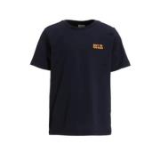 s.Oliver T-shirt met backprint navy Blauw Jongens Katoen Ronde hals Ba...