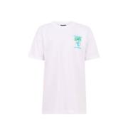 Shoeby T-shirt met printopdruk wit Jongens Katoen Ronde hals Printopdr...