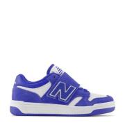 New Balance 480 sneakers blauw/wit Jongens/Meisjes Leer Effen - 34.5