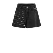 KIDS ONLY GIRL denim short KOGMANJA black Korte broek Zwart Effen - 12...