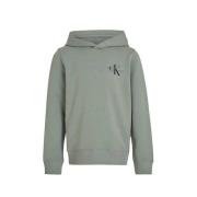 Calvin Klein hoodie met logo Sweater Groen Logo - 176