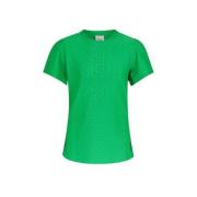 Shoeby T-shirt groen Meisjes Polyester Ronde hals Effen - 146/152