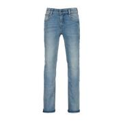 Vingino slim fit jeans Diego old vintage Blauw Jongens Denim Effen - 1...