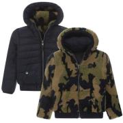 Tumble 'n Dry reversible gewatteerde winterjas Irvin met camouflagepri...