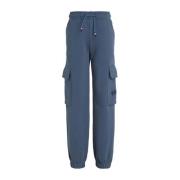 Tommy Hilfiger joggingbroek donkerblauw Ecru Jongens Katoen Effen - 15...