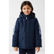 NAME IT KIDS gewatteerde winterjas NKMMAX van polyester donkerblauw Ef...